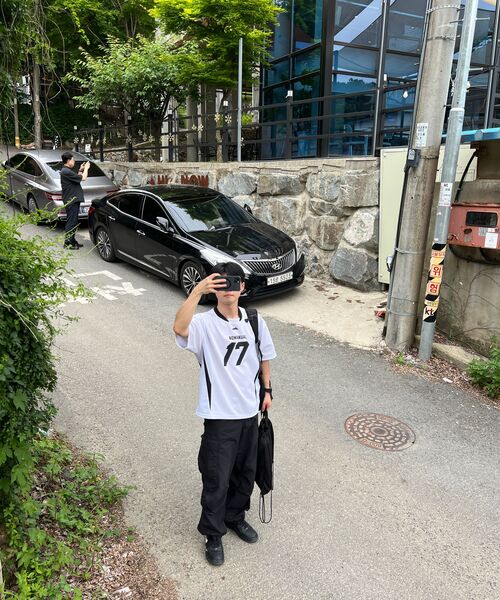 NOMANUAL（NOMANUAL）の「17 MESH BLOCK FOOTBALL JERSEY - WHITE（Tシャツ/カットソー・レディース・その他・LARGE/MEDIUM/X-LARGE）」の12枚目の写真