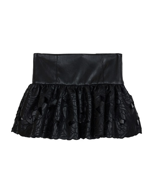 Ameri（アメリ）の「UND LACE CUTWORK CORSET TOP（その他トップス・レディース・アイボリー/ブラック・SMALL/MEDIUM）」の12枚目の写真