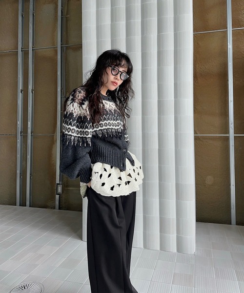 UND LACE CUTWORK CORSET TOP（その他トップス）｜Ameri（アメリ）の