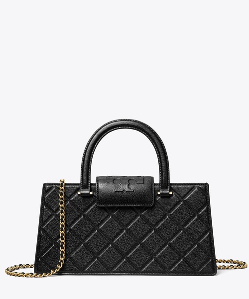 TORY BURCH（トリーバーチ）の「フレミング イーストウエスト トートバッグ（ハンドバッグ・レディース・ブラック・ONE SIZE）」の2枚目の写真