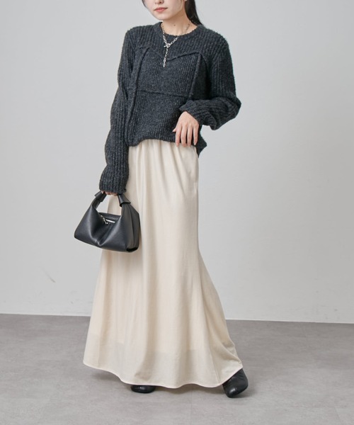 ベロアマーメイドスカート（スカート）｜Lui's（ルイス）の