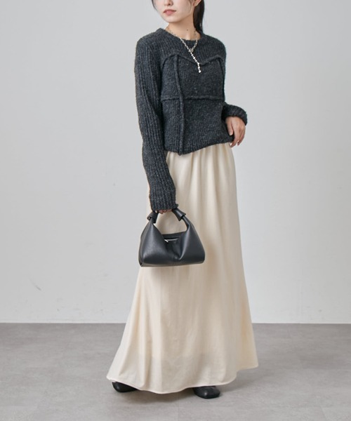 Lui's(ルイス)の「ベロアマーメイドスカート(スカート・レディース・ブラック/アイボリー/グレー・36/38)」の17枚目の写真