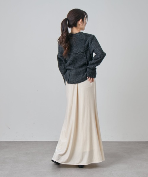 Lui's(ルイス)の「ベロアマーメイドスカート(スカート・レディース・ブラック/アイボリー/グレー・36/38)」の18枚目の写真