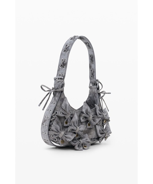 Desigual(デシグアル)の「3Dバタフライアップリケ クロスボディバッグ(ハンドバッグ・レディース・ブラック・FREE)」の6枚目の写真