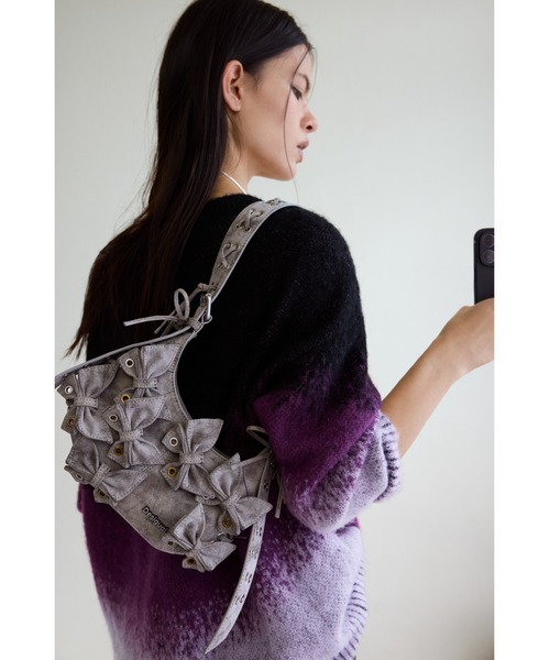 Desigual(デシグアル)の「3Dバタフライアップリケ クロスボディバッグ(ハンドバッグ・レディース・ブラック・FREE)」の10枚目の写真