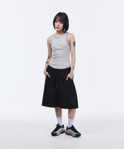 SCALLYWAG（スカリーワグ）の「サイドビッグロゴバミューダスウェットショーツ[ブラック]（その他パンツ・レディース・その他・MEDIUM/LARGE）」の7枚目の写真