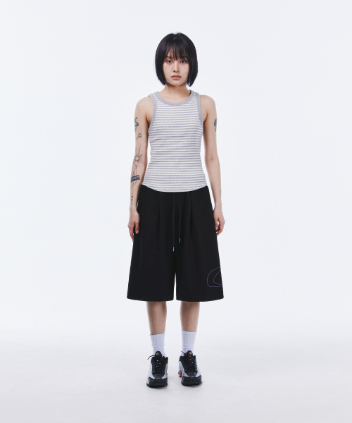 SCALLYWAG（スカリーワグ）の「サイドビッグロゴバミューダスウェットショーツ[ブラック]（その他パンツ・レディース・その他・MEDIUM/LARGE）」の10枚目の写真