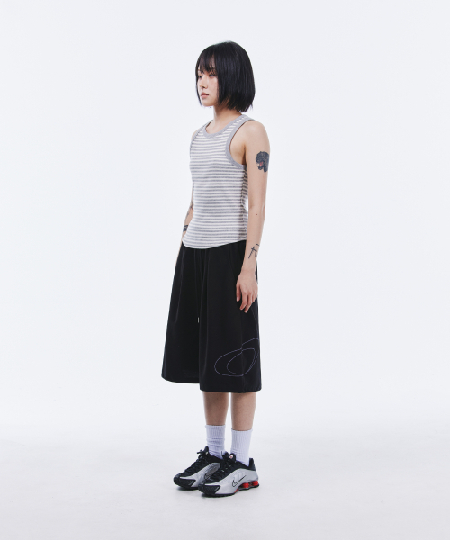 SCALLYWAG（スカリーワグ）の「サイドビッグロゴバミューダスウェットショーツ[ブラック]（その他パンツ・レディース・その他・MEDIUM/LARGE）」の12枚目の写真