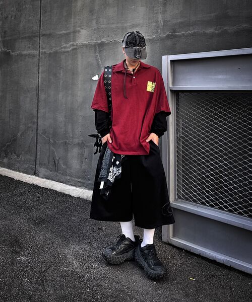 SCALLYWAG（スカリーワグ）の「サイドビッグロゴバミューダスウェットショーツ[ブラック]（その他パンツ・レディース・その他・MEDIUM/LARGE）」の20枚目の写真