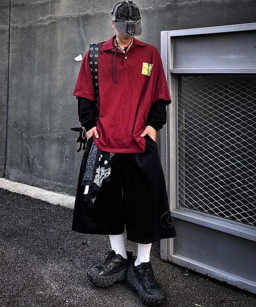 SCALLYWAG（スカリーワグ）の「サイドビッグロゴバミューダスウェットショーツ[ブラック]（その他パンツ・レディース・その他・MEDIUM/LARGE）」の21枚目の写真