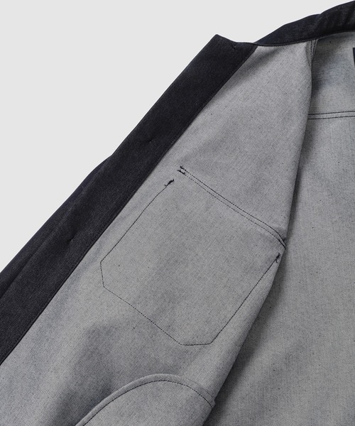 COMME des GARCONS HOMME（コム デ ギャルソン・オム）の「COTTON DENIM BLOUSON（デニムジャケット・メンズ・インディゴブルー・L/M/S/XS）」の7枚目の写真