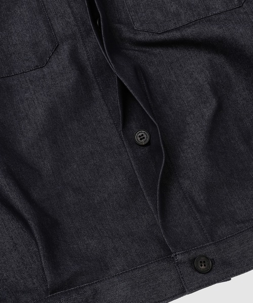 COMME des GARCONS HOMME（コム デ ギャルソン・オム）の「COTTON DENIM BLOUSON（デニムジャケット・メンズ・インディゴブルー・L/M/S/XS）」の2枚目の写真