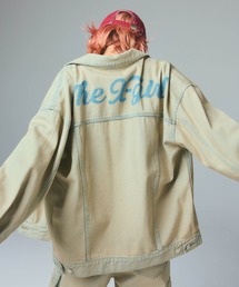 X-girl | CURSIVE LOGO DENIM JACKET(デニムジャケット)