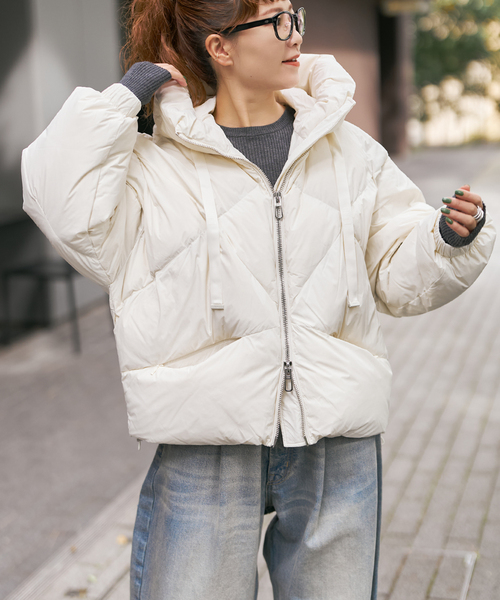 一部店舗+WEB限定》DUNO / デュノ PEGGIE（ダウンジャケット/コート