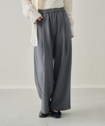 kuros'（クロス）の「【kuros'オリジナル】イージーワイドタックパンツ（スラックス）」