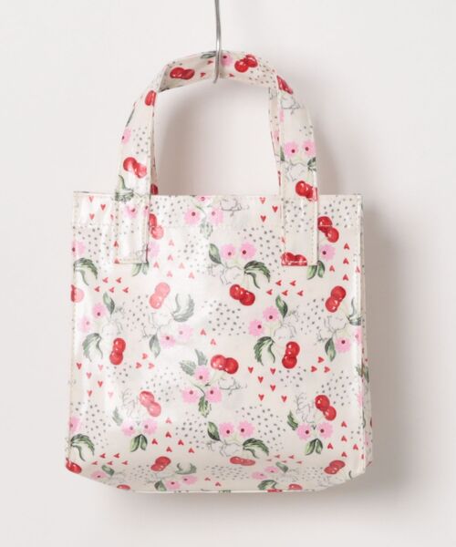Cath Kidston(キャスキッドソン)の「スモール ブックバッグ Cherry Bunches_Ivory(トートバッグ・レディース・その他・FREE)」の5枚目の写真