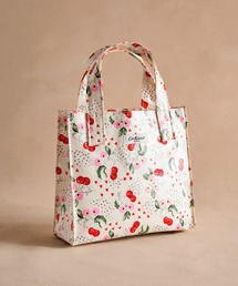 Cath Kidston | スモール ブックバッグ Cherry Bunches_Ivory(トートバッグ)