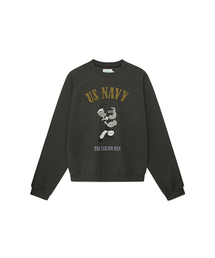 Popeye Raglan Sweatshirt Charcoal