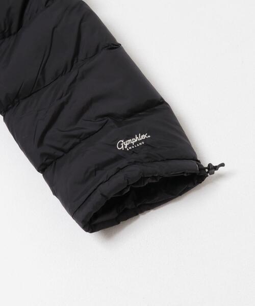 GYMPHLEX（ジムフレックス）の「GYMPHLEX　DOWN HOODED SHORT JACKET（ダウンジャケット/コート・レディース・ブラック/ライトベージュ/チャコールグレー・12）」の5枚目の写真