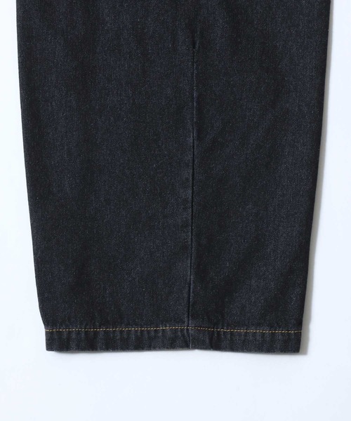SITRY(シトリー)の「Plaid Pattern Motif Logo Barrel Leg Denim Pants/チェック柄 モチーフ ロゴ バレルレッグデニムパンツ ワイドデニムパンツ(デニムパンツ・メンズ・ブルー系その他/ブラック系その他2/ブルー系その他2/ブラック系その他/ブルー系その他3/ブラック系その他3・M/L)」の10枚目の写真
