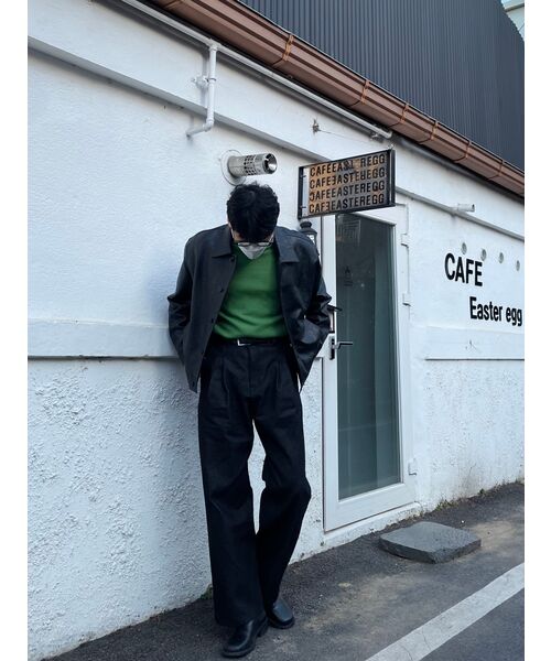 DRAW FIT（ドローフィット）の「ラインスモークレザージャケット [SMOKE BLACK]（ライダースジャケット・メンズ・その他・MEDIUM/X-LARGE/LARGE）」の5枚目の写真