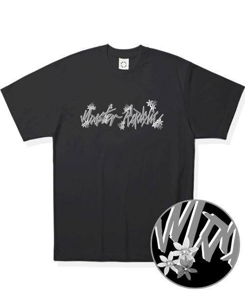 MONSTER REPUBLIC(モンスターリパブリック)の「ムーブメント ベーシック フラワー グレー Tシャツ ブラック(Tシャツ/カットソー・レディース・その他・LARGE/MEDIUM/SMALL/X-LARGE)」の3枚目の写真