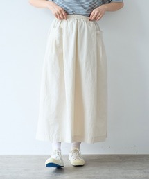 bulle de savon | コットンダンプ タックポケットスカート(スカート)