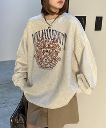 PAGEBOY | 【SHORT＆LONGの2サイズ展開】プレッピーカレッジスウェット(スウェット)