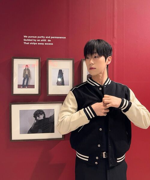 ROLLINGSTUDIOS(ローリングスタジオ)の「TEDDY JACKET WOOL BLACK(スタジャン・メンズ・その他・SMALL/MEDIUM/LARGE/X-LARGE)」の3枚目の写真