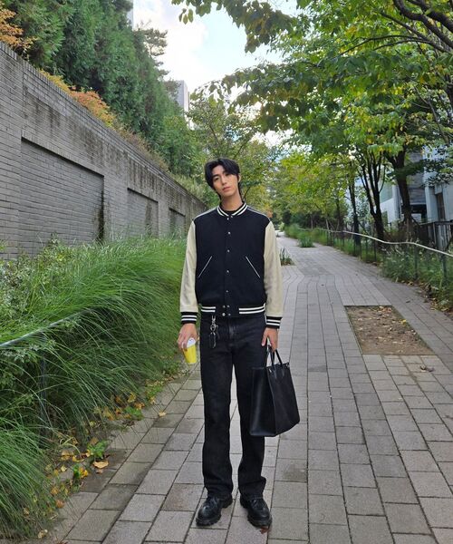 ROLLINGSTUDIOS(ローリングスタジオ)の「TEDDY JACKET WOOL BLACK(スタジャン・メンズ・その他・SMALL/MEDIUM/LARGE/X-LARGE)」の9枚目の写真
