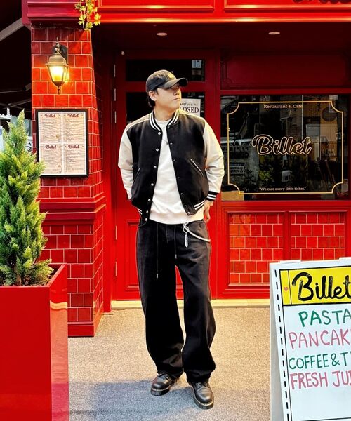 ROLLINGSTUDIOS(ローリングスタジオ)の「TEDDY JACKET WOOL BLACK(スタジャン・メンズ・その他・SMALL/MEDIUM/LARGE/X-LARGE)」の11枚目の写真