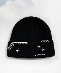 RUBATI（ルバティ）の「ハンドステッチビーニー_ブラック（ニットキャップ/ビーニー）」