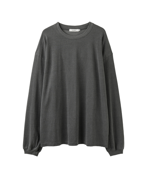AREUBAN(アルバン)の「ストップメイキングセンス ロングスリーブ_ストーングレー(Tシャツ/カットソー・メンズ・チャコールグレー・2/3)」の2枚目の写真
