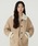 COVERNAT�i�J�o�[�i�b�g�j�́uWOMAN REVERSIBLE SHEARING JACKET�i�u���]���j�v�b�x�[�W��