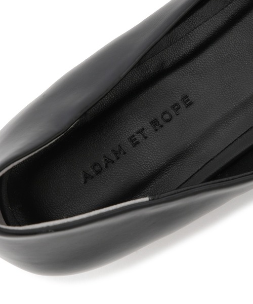 ADAM ET ROPE'（アダムエロペ）の「ポインテッドトゥフラットパンプス（パンプス・レディース・オフホワイト/ブラック・23/23.5/24/24.5）」の14枚目の写真