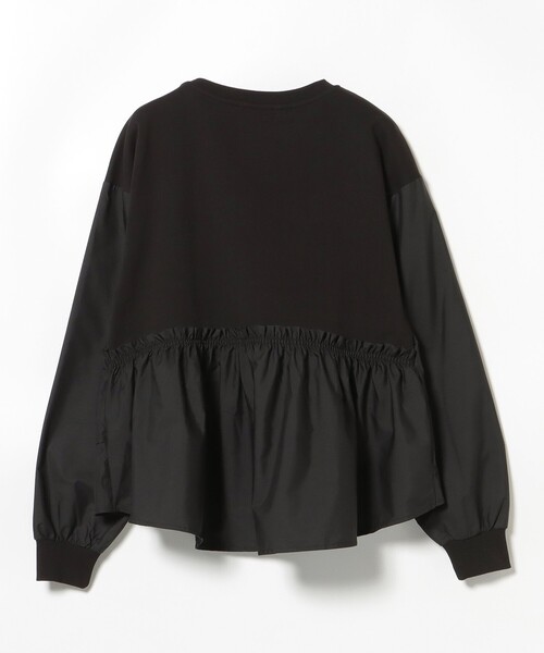 BEAMS HEART(ビームスハート)の「ペプラム ドッキング プルオーバー(Tシャツ/カットソー・レディース・オフホワイト/ブラック/サックスブルー・FREE)」の20枚目の写真