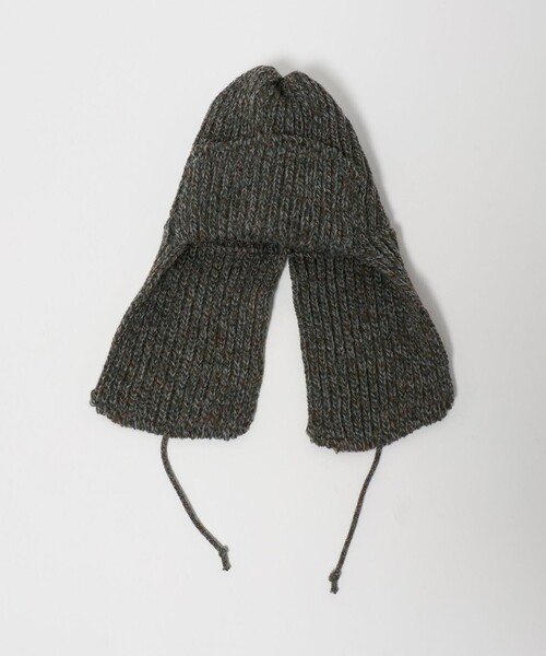 Steven Alan(スティーブンアラン)の「<HIGHLAND2000> FLIGHT CAP/キャップ(ハット・メンズ・その他1/ブラック・FREE)」の4枚目の写真