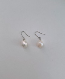 【HO'OKAHI】ひと粒 大粒淡水パールピアス