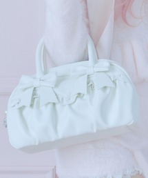 Fiorforte（フィオルフォルテ）の「lacy ribbon boston bag（ボストンバッグ）」