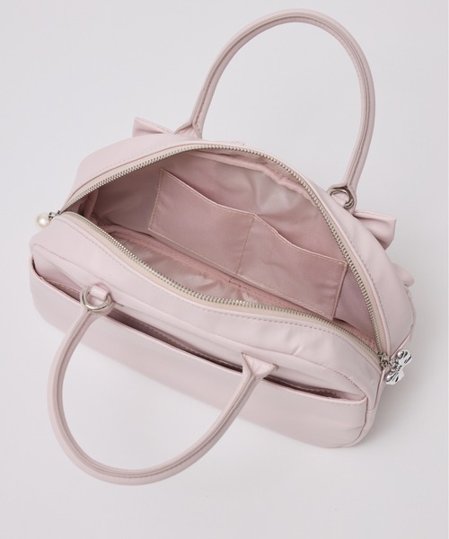 Fiorforte(フィオルフォルテ)の「lacy ribbon boston bag(ボストンバッグ・レディース・ホワイト/ピンク/ホワイト系その他・FREE)」の22枚目の写真