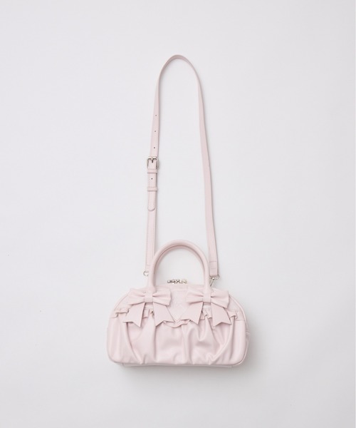 セール】lacy ribbon boston bag（ボストンバッグ）｜Fiorforte 