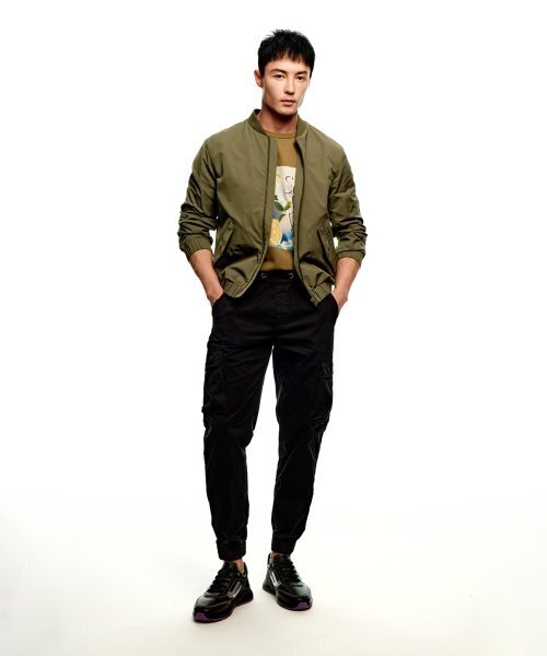 SOLEW(ソル)の「カーゴジョガーパンツ_ブラック(スウェットパンツ・メンズ・その他・X-SMALL)」の1枚目の写真