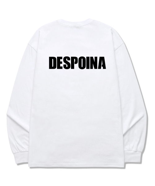 OUSE（オウズ）の「ベーシックフォントロングスリーブ (DLS026) ホワイト（Tシャツ/カットソー・レディース・その他・SMALL/MEDIUM/LARGE/X-LARGE/XX-LARGE）」の3枚目の写真