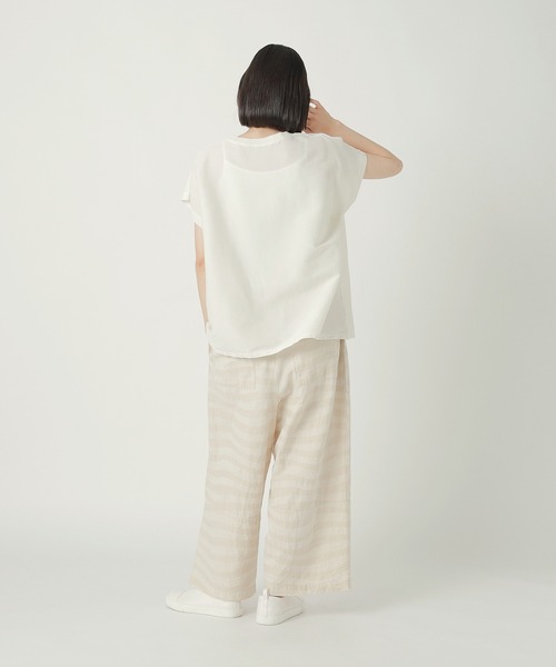 Plantation(プランテーション)の「BIZENナミナミWAVE / パンツ / S(その他パンツ・レディース・ベージュ/ブラック・M size)」の6枚目の写真