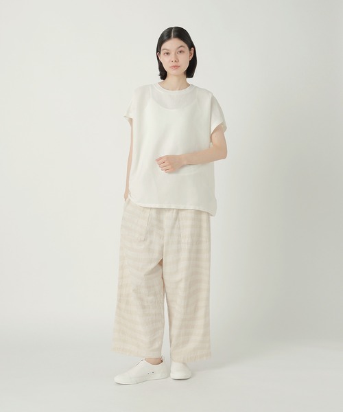 Plantation(プランテーション)の「BIZENナミナミWAVE / パンツ / S(その他パンツ・レディース・ベージュ/ブラック・M size)」の4枚目の写真