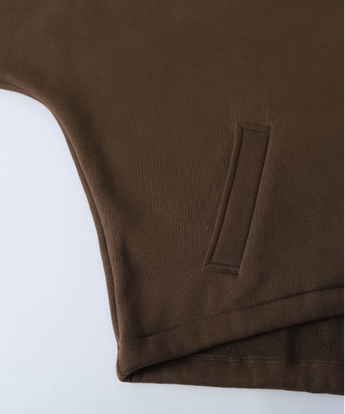AMELY(エミリー)の「裏起毛ジップアップスウェットトップス(パーカー・レディース・グレー/ブラック/ブラウン・フリー)」の22枚目の写真