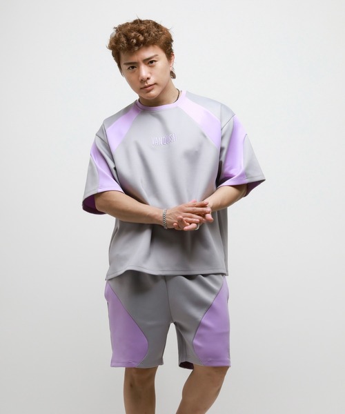 VANQUISH(ヴァンキッシュ)の「VANQUISH / ヴァンキッシュ スポーティー 半袖Tシャツ Ver.2(Tシャツ/カットソー・メンズ・ホワイト/グレー・M/L)」の2枚目の写真