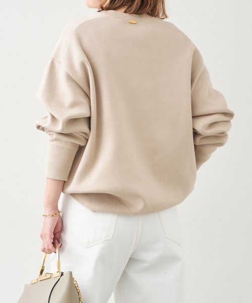 SMOOTH TOP クルーネック プルオーバー（ニット/セーター）｜Deuxieme