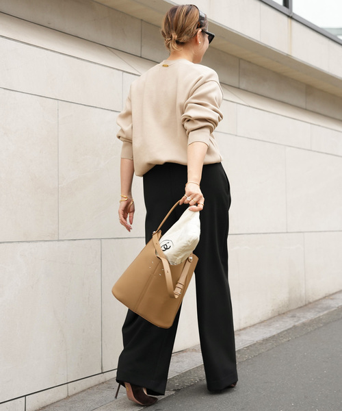 SMOOTH TOP クルーネック プルオーバー（ニット/セーター）｜Deuxieme