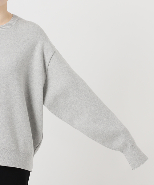 SMOOTH TOP クルーネック プルオーバー SMOOTH TOP クルーネック プルオーバー（ニット／セーター）｜Deuxieme